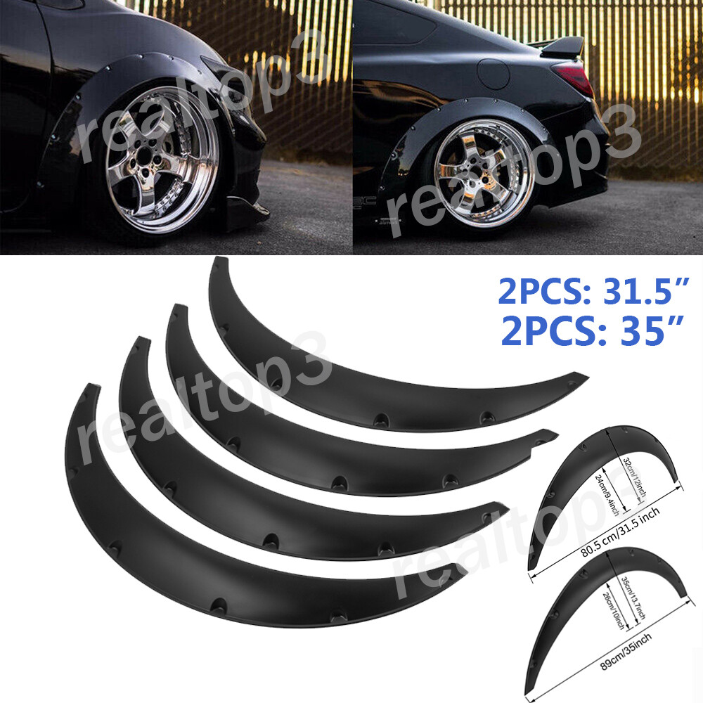 For Toyota Tacoma Extended Fender Flares Wide Body Wheel Arches Body Kits 2Size