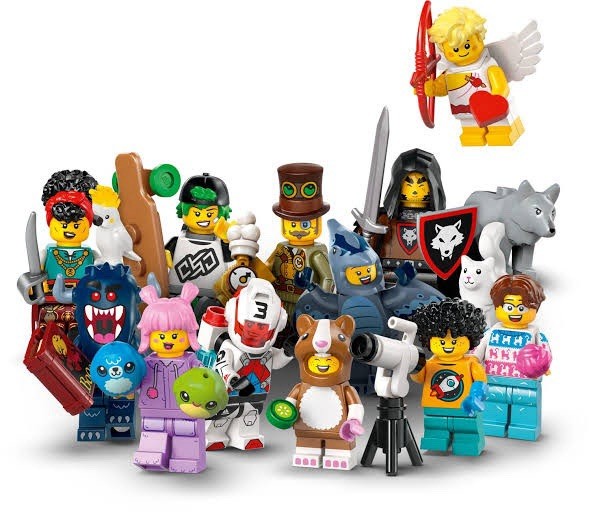 LEGO 71048 Minifigure Series 27 Complete Set of 12 CMF Wolfpack Minifigs New