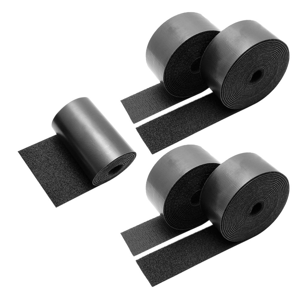 5 Pcs Non-slip Stickers Hook and Loop Strip Carpet Marker Decals