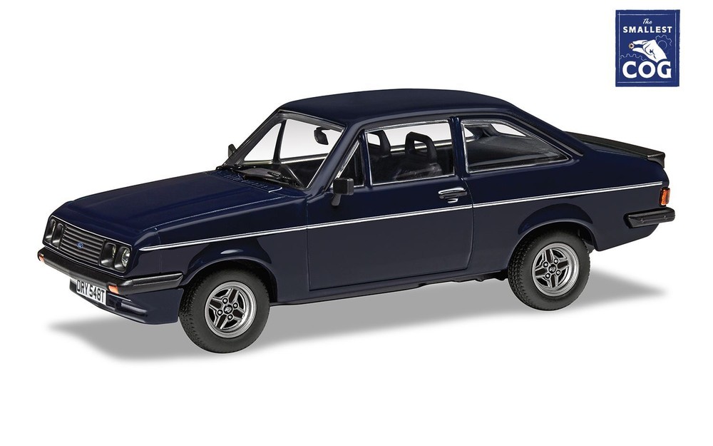 Corgi VA14909 Richard Hammond Ford Escort Mk2 RS2000 Midnight Blue The Smallest Cog