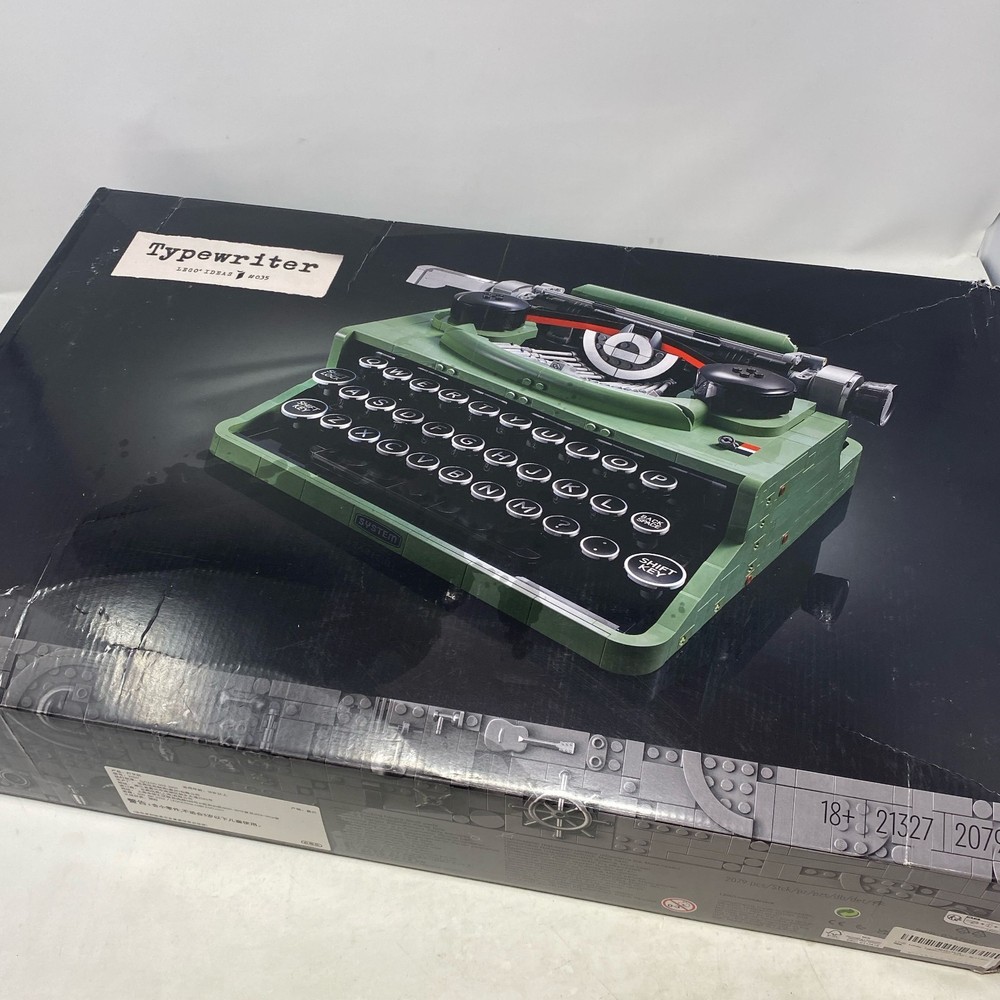 LEGO Ideas Typewriter 21327 Mint Green 2079pcs Adult Collectible