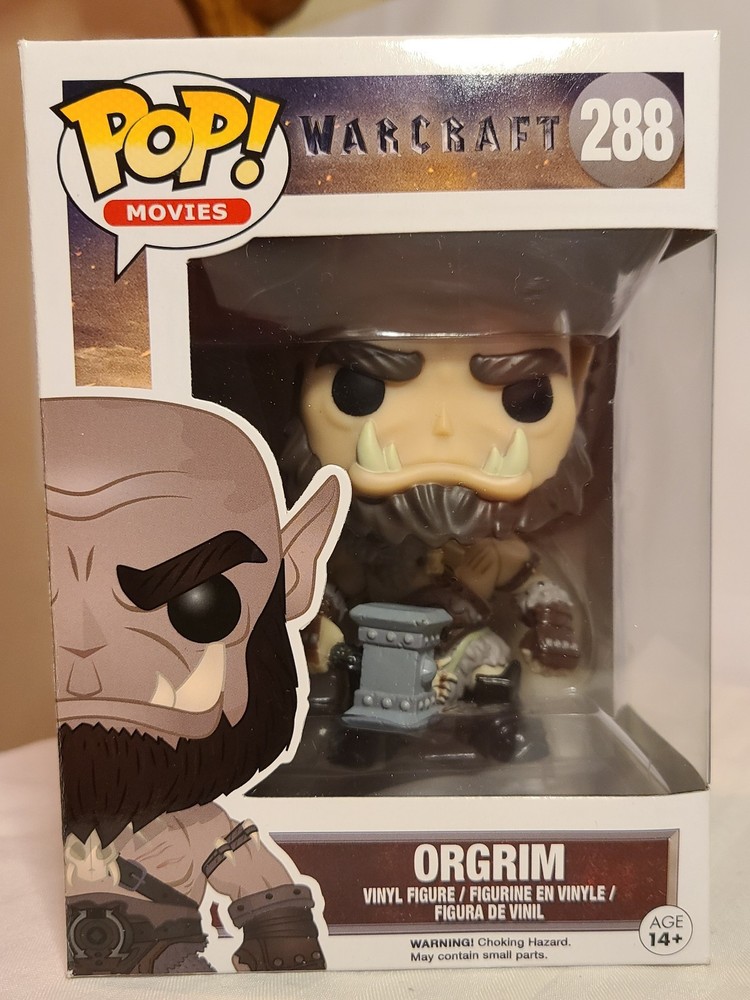 Funko Pop Warcraft Orgrim Movies Vinyl Figure #288 Collectible