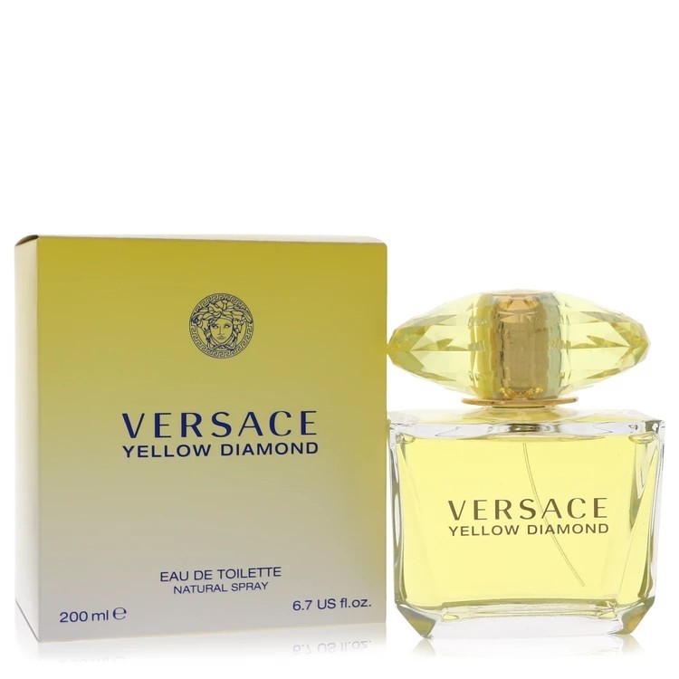 Versace Yellow Diamond 6.7 oz EDT Perfume for Women New In Box