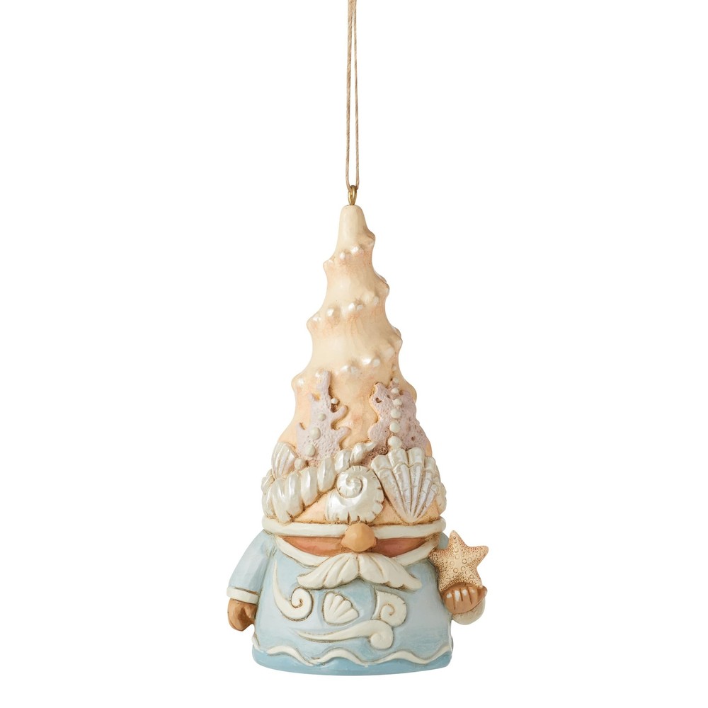 Enesco Jim Shore Heartwood Creek Coastal Gnome Hanging Ornament, 4.25 Inch, M...