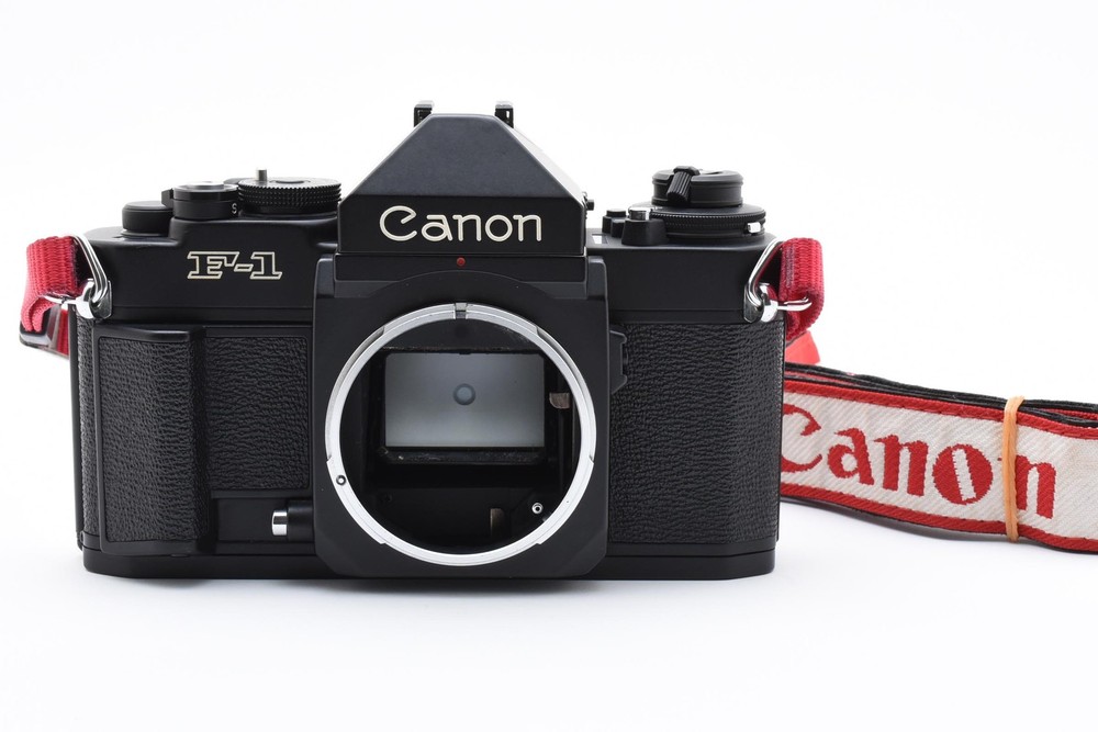 READ[Exc+5 w/Strap] Canon NEW F-1 Eye Level 35mm SLR Film Camera Body From JAPAN