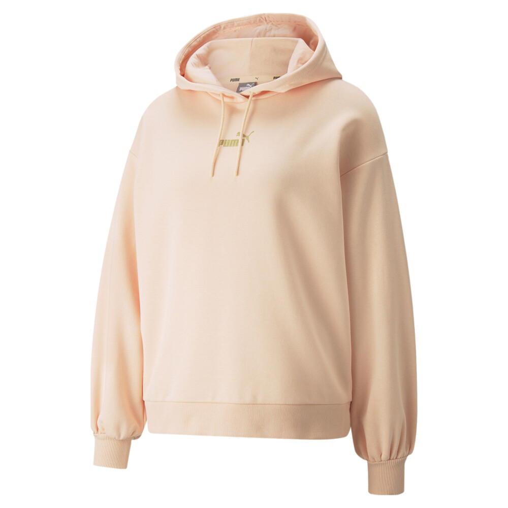 PUMA Winterized Pullover Hoodie for Women in Orange - Athletic Casual Outerwear 848211-2