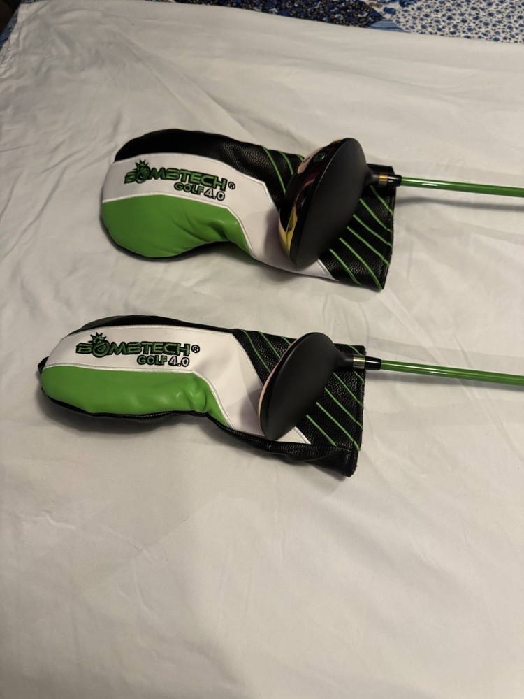 LIMITED EDITION VOLCANO TORCHED BOMBTECH GOLF 4.0 DRIVER AND 3 WOOD