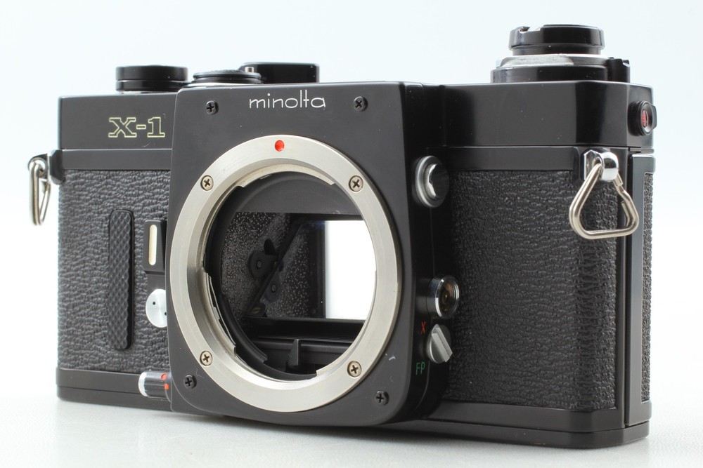 READ Late Model [Exc+5] Meter Works Minolta X-1 Black For AE-S Finder From JAPAN
