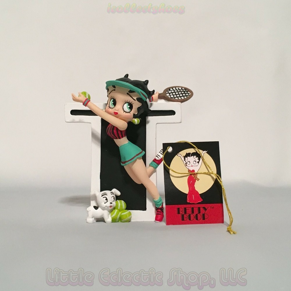 Vintage Westland Betty Boop Alphabet Letter T Display Stand or Hang New