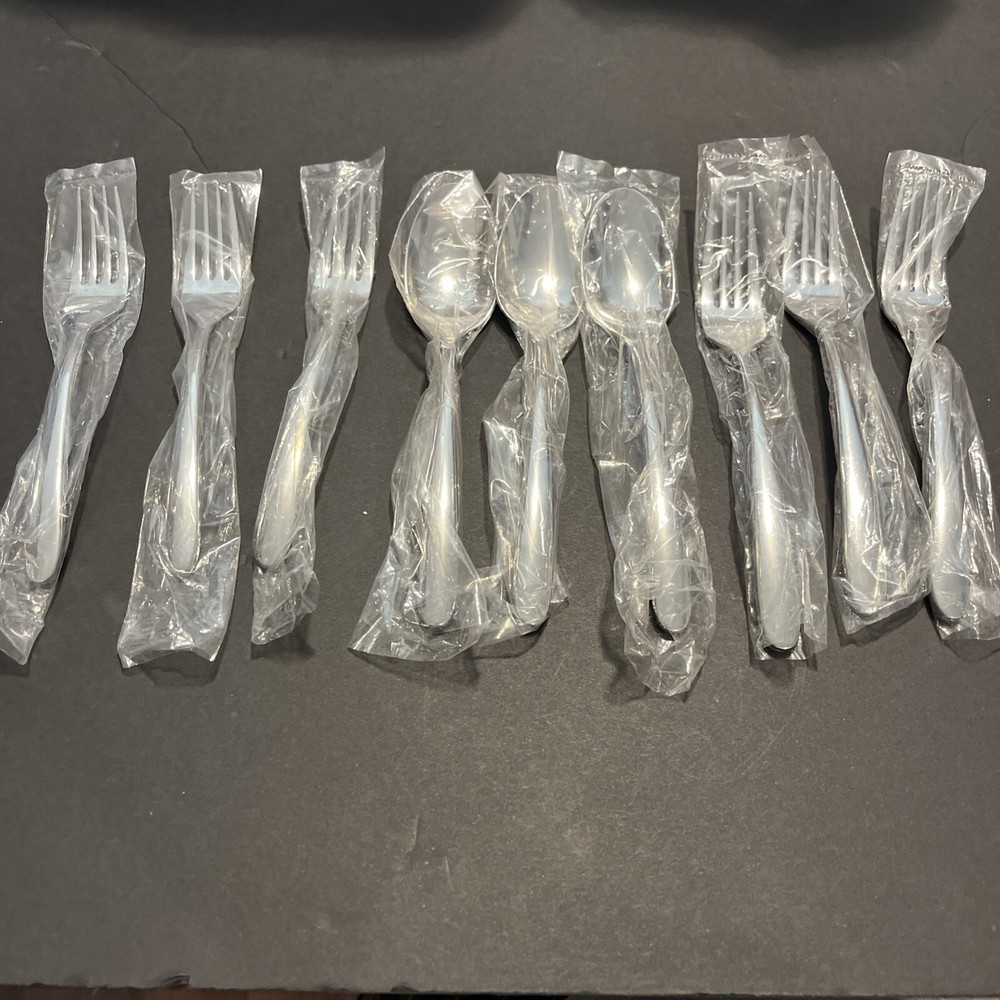 Set Of 9 Stainless Vietnam Spoon & Fork Lot