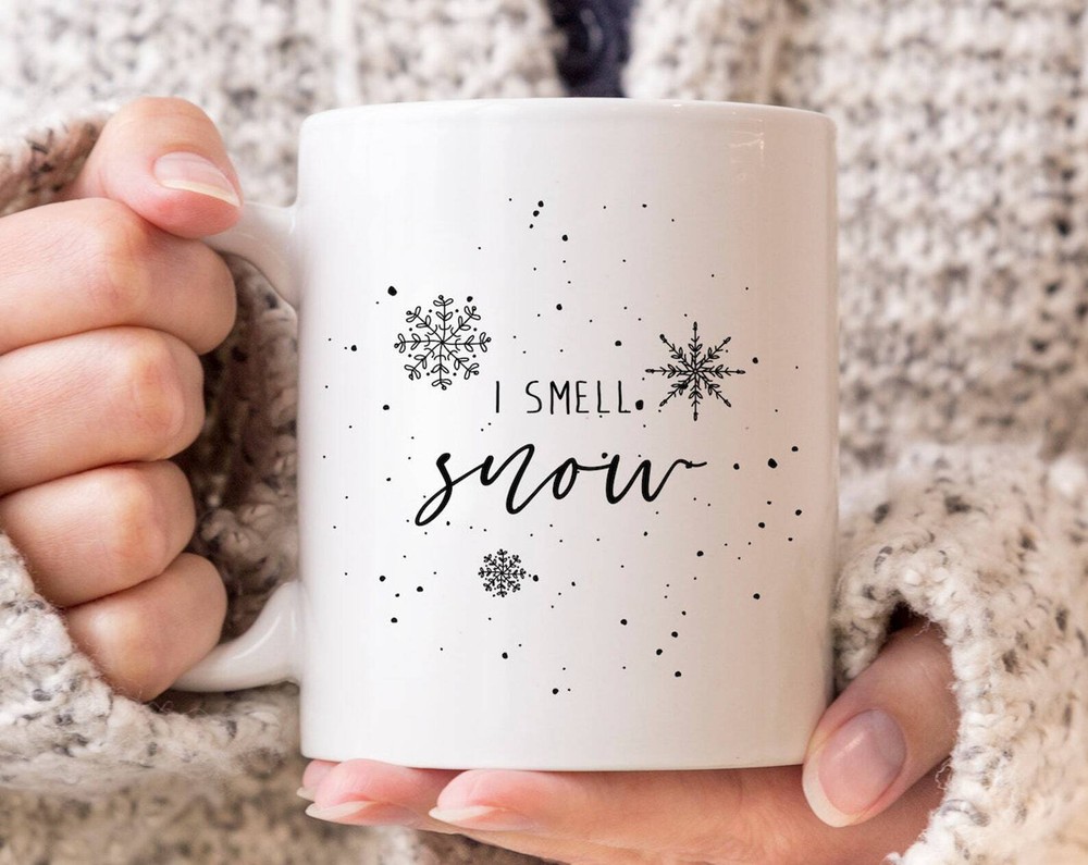 Personalized Christmas Mug Snow Mug Holiday Mug Christmas Gift Printed Mugs Xmas