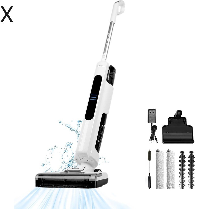 Lightweight Cordless Wet Dry Vacuum for Hard Floors and Carpets