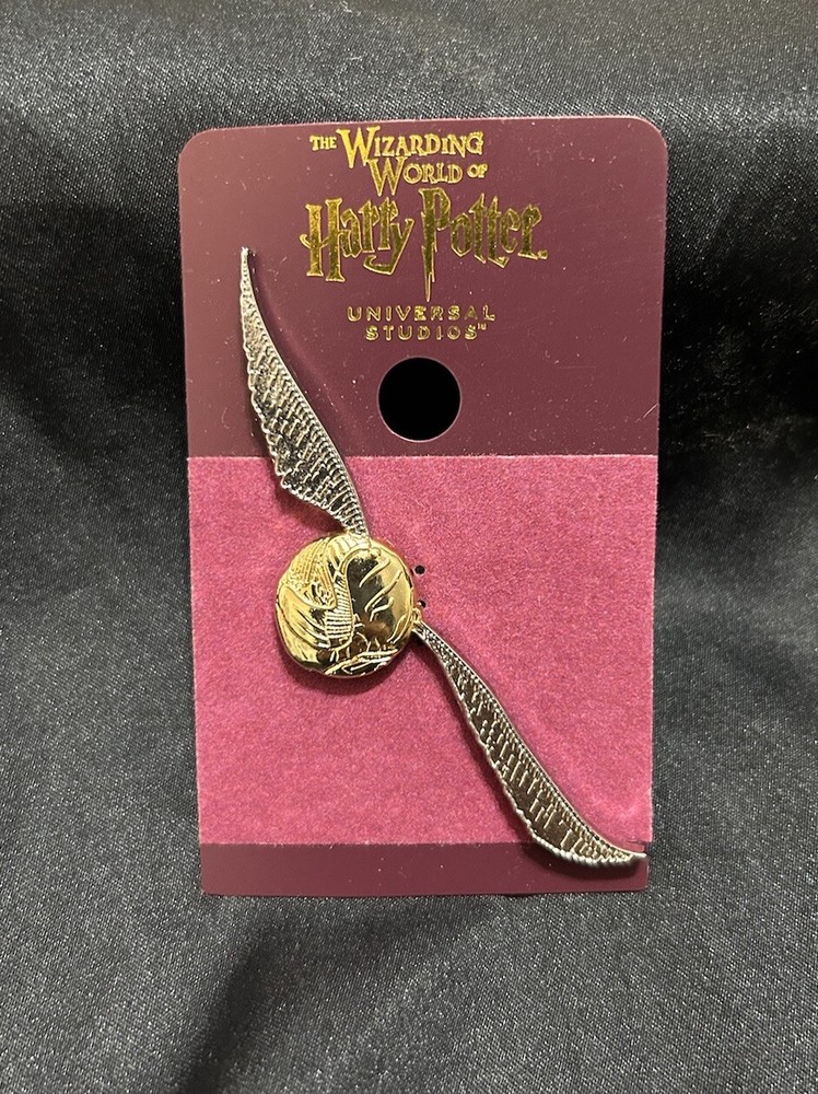 Golden Snitch Wings Metal Pin from Harry Potter at Universal Studios