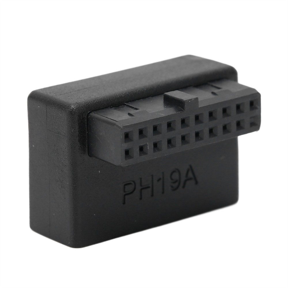 90 Degree USB Front Panel Adapter Socket for Easy Access