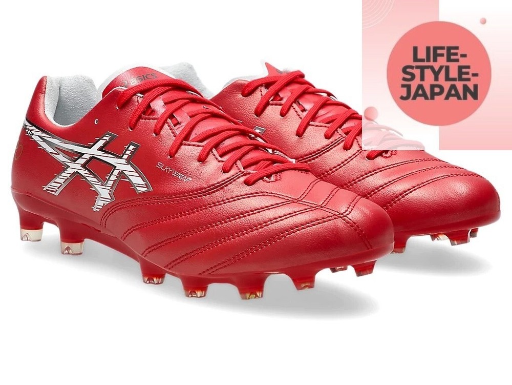 ASICS DS LIGHT X-FLY PRO 3 1101A072 600 Classic Red/White Men Soccer SILKYWRAP