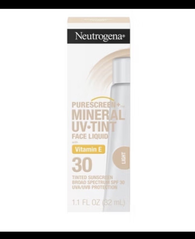Neutrogena PureScreen+ Mineral UV Tint Face Liquid Vitamin E (1.1oz.)