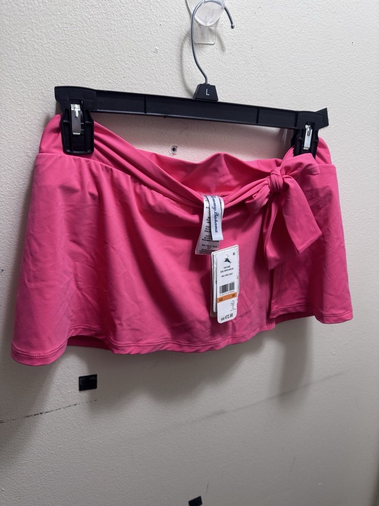 Tommy Bahama Coral Coast Pink Pearl Swim Skort size small NWT
