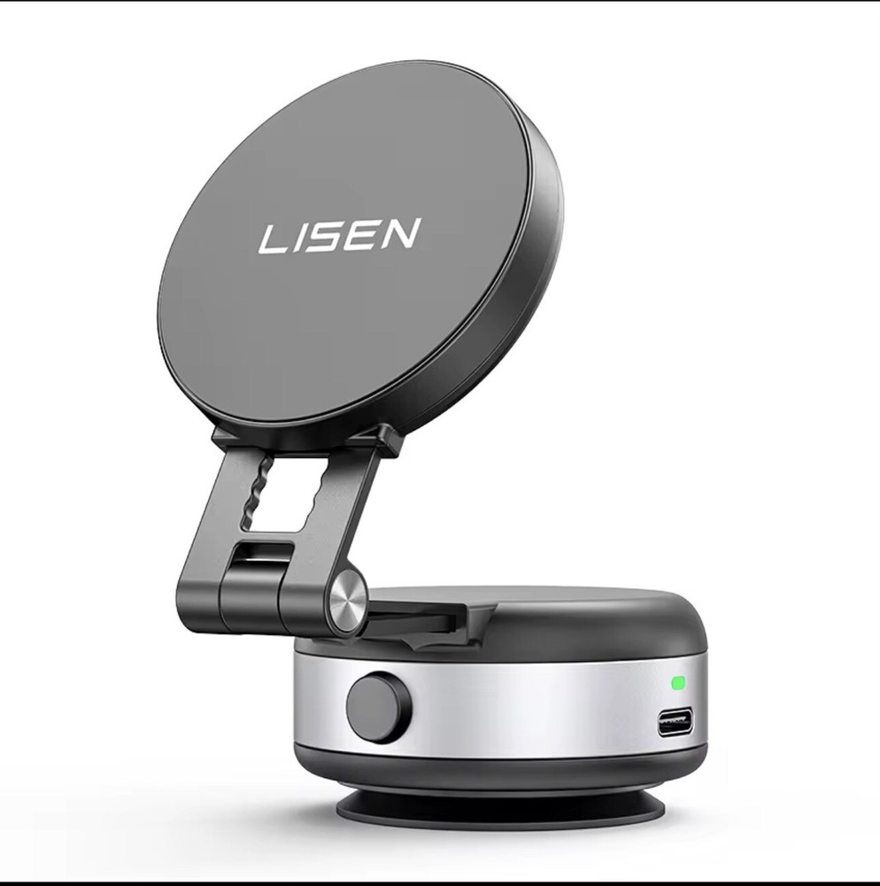 Low Noise Strong Suction Magnetic Car Mobile Phone Holder Vacuum suctionelectric