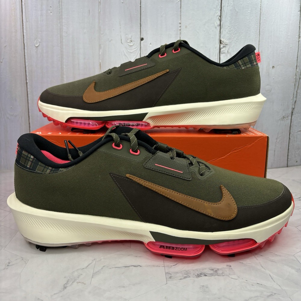 Size 15 Read Nike Air Zoom Infinity Tour 2 Golf Shoes Green NRG FQ8319-300