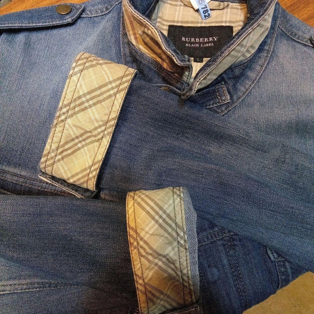 Burberry Black Label Denim Jacket F/S from Japan