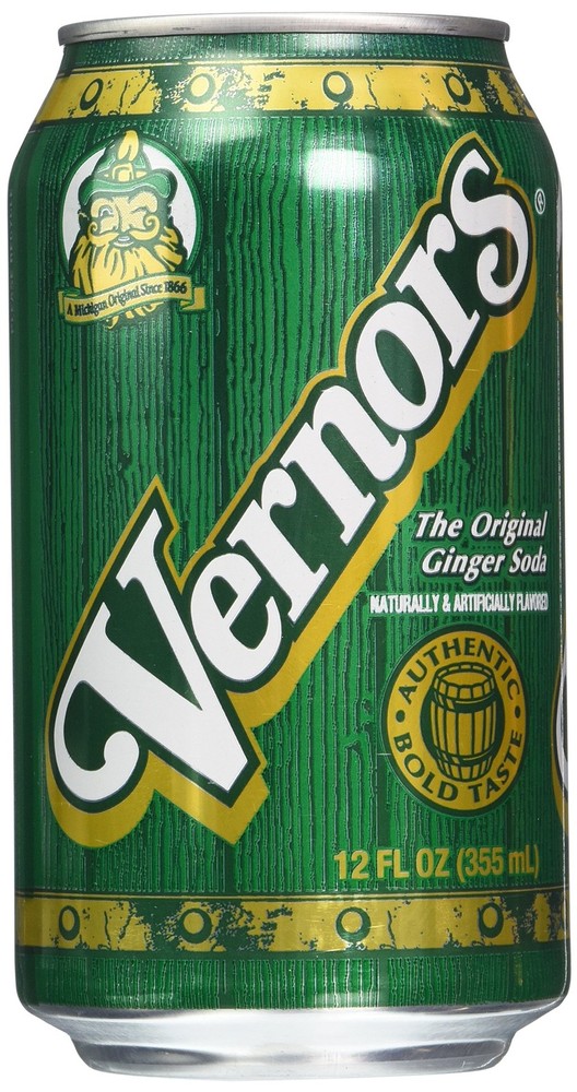 Vernors Ginger Ale Soda 12oz Cans 12-Pack