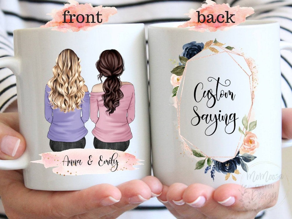 Custom BFF Birthday Mug Personal Best Friend Gift – Add Your Message  