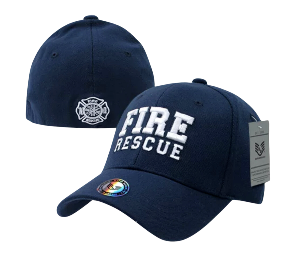 Firefighter Military Baseball Cap Adjustable Fit S/M L/XL