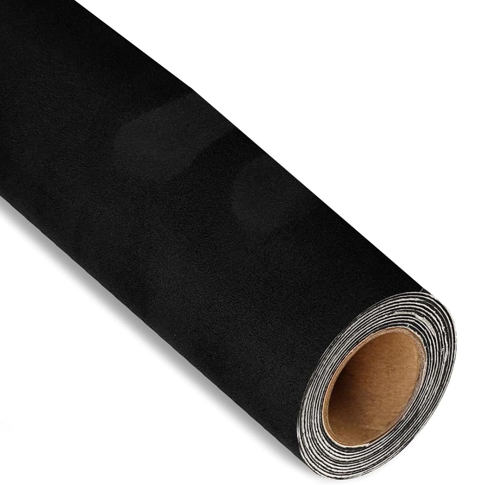 Microfiber Fabric Self-Adhesive Suede Look, Stretch Film Fabric for car Inter...