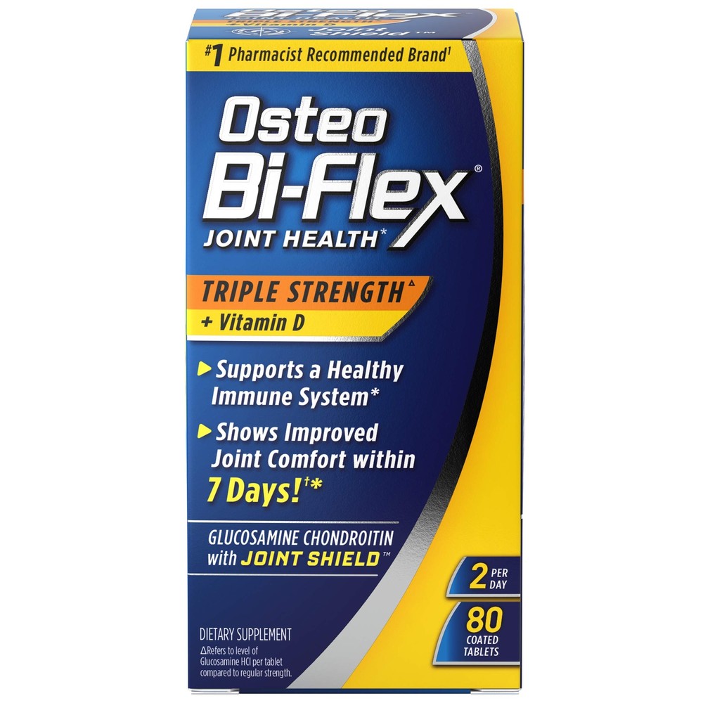 Triple Strength5 with Vitamin D Glucosamine Chondroitin Joint Health Suppleme...