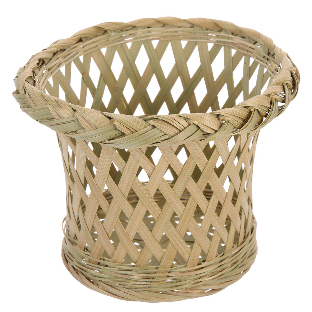Bamboo Basket Seagrass Storage Baskets Food Containers Trays