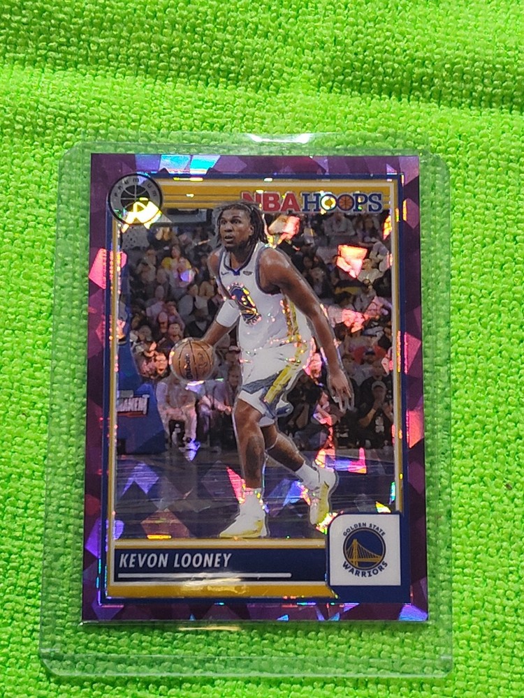 2023-24 Panini NBA Hoops Premium Stock Pink Ice Prizm #106 Kevon Looney