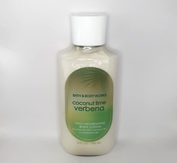 BATH AND BODY WORKS COCONUT LIME VERBENA BODY LOTION 8 FL OZ