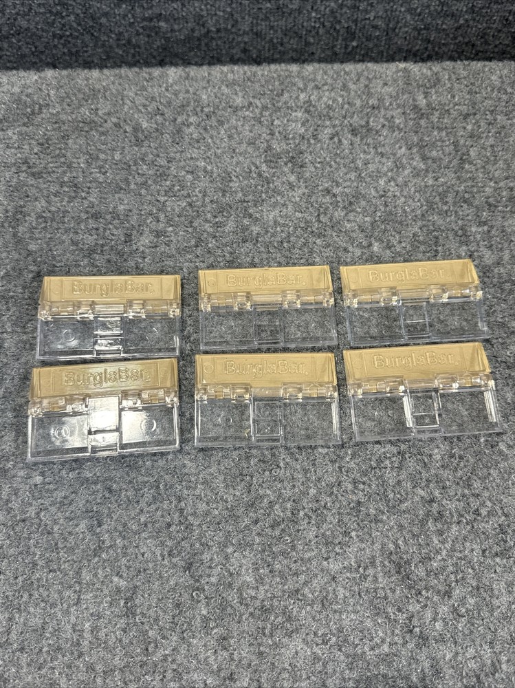 Burglabar 2 Pack for Sliding Door Locks for Sliding Glass Doors & Windows, Proof