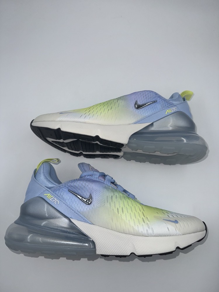 Nike Women's Air Max 270 Blue/Silver IB7937-468 Size 8.5