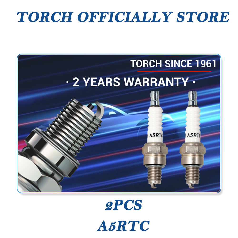 2pcs Original OEM Spark Plug  A5RTC for C6HA C7HV for Denso U20FBU U22FSZU