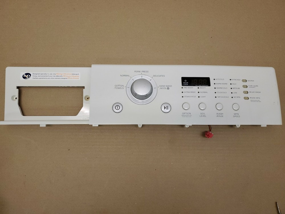 Preowned LG WASHER CONTROL PANEL AGL37071101 EBR43051402