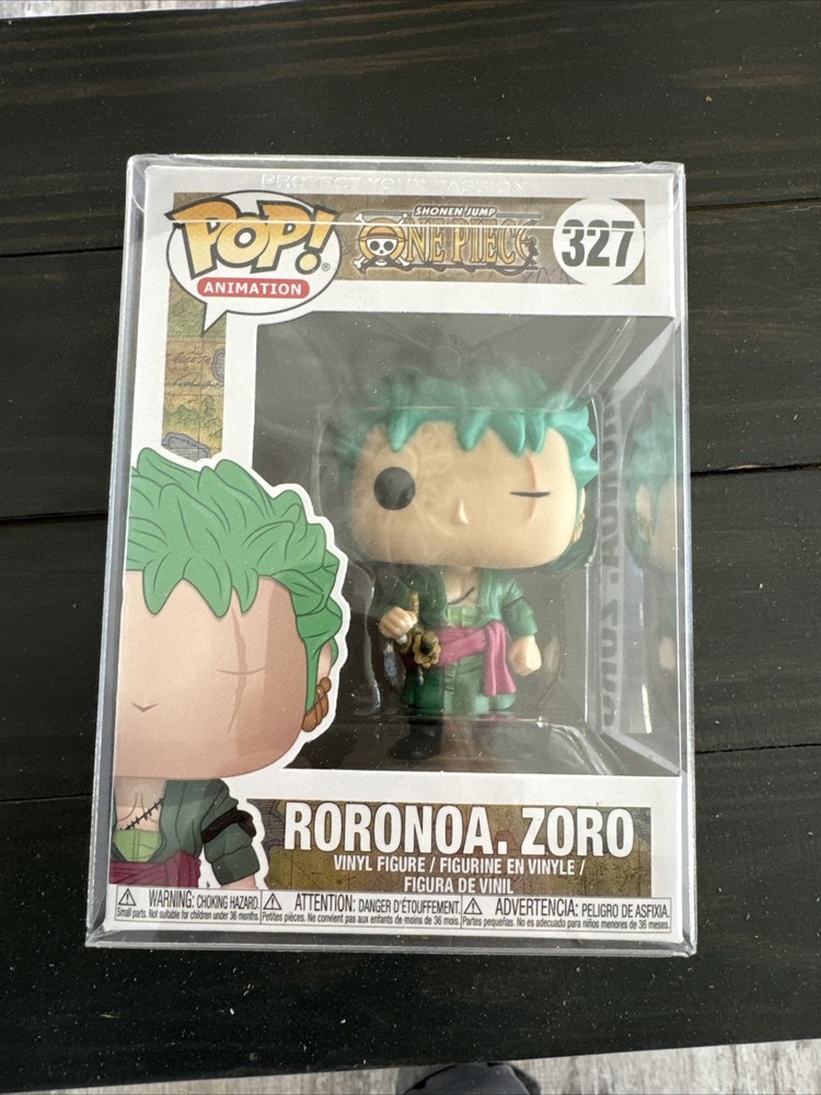 Roronoa Zoro Anime Pop Vinyl Figure #327 New in Protective Case