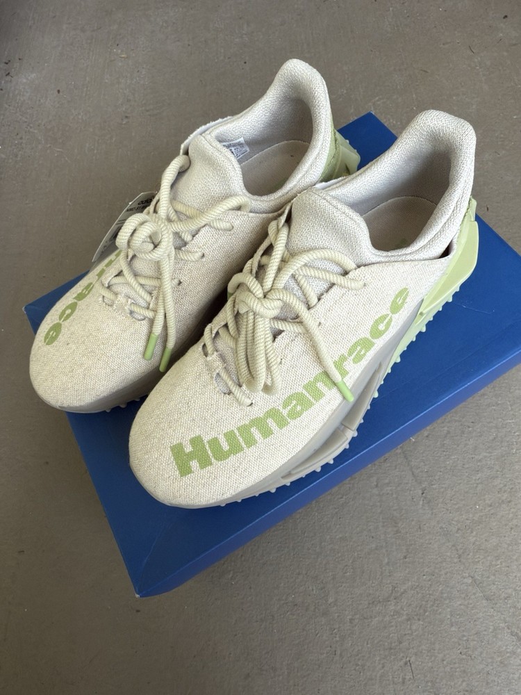 FLASH SALE - Adidas x Humanrace - NMD S1 Oatmeal / Mint Low Top-image