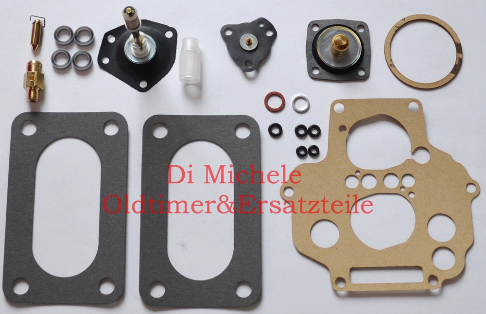 34DAT Weber Carburetor Pro Kit with Gasket Set for Lancia & Fiat Models