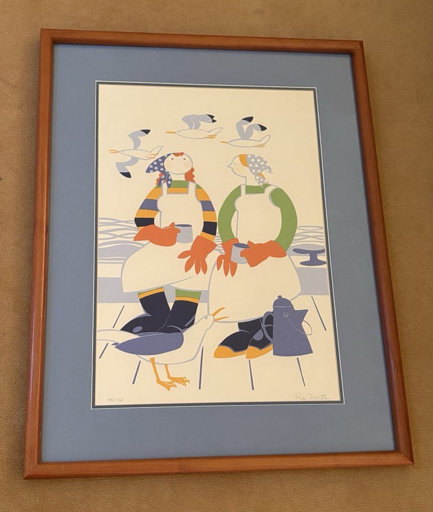 Framed Limited Edition Art Print by Rie Muñoz – Signed & Numbered 487/765