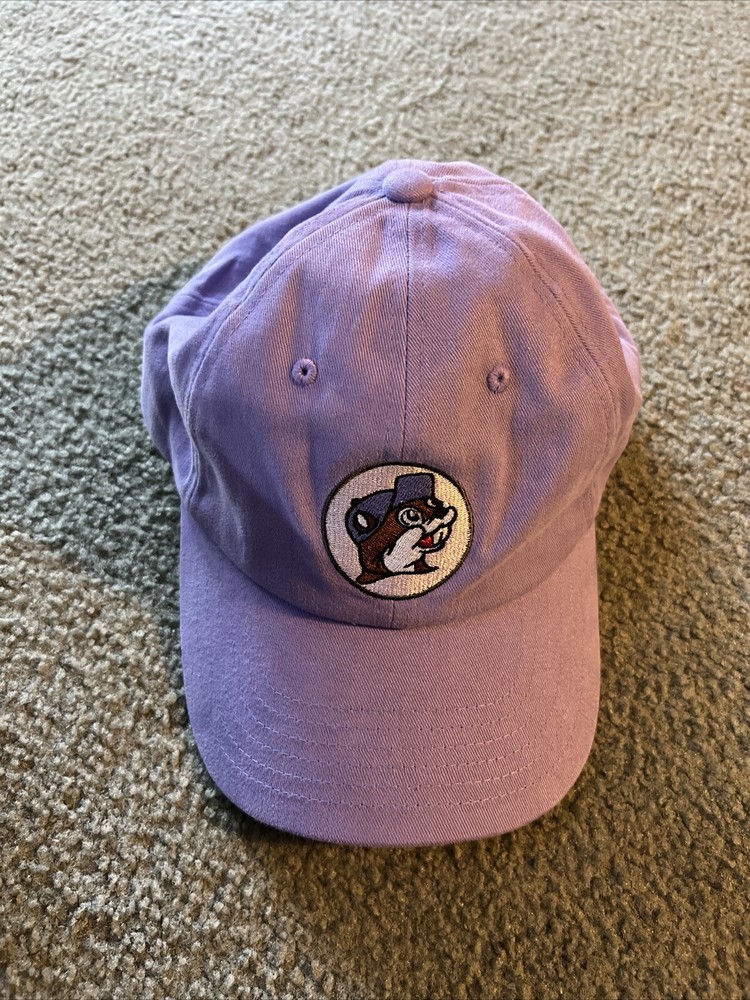 Buc-ee's Logo Lavender Hat Bucees Bucky's Buckeys Gas Station  Beaver Adult Cap