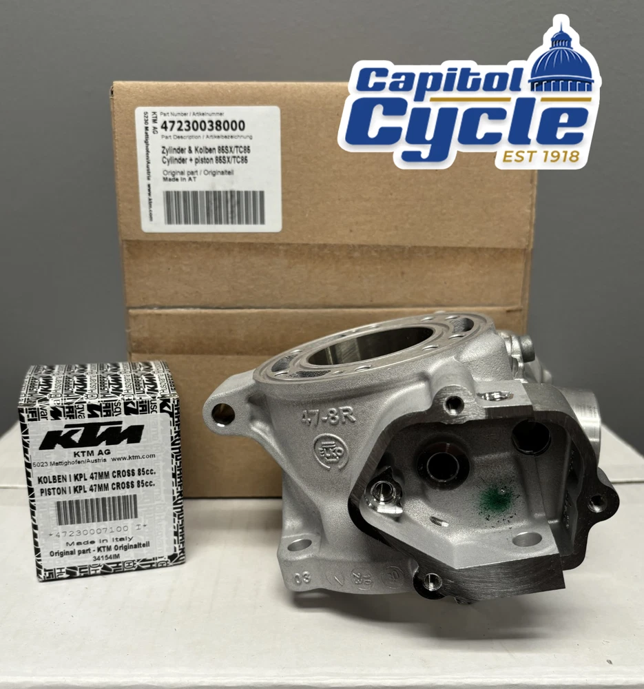 KTM 2019 85 SX Cylinder With Piston