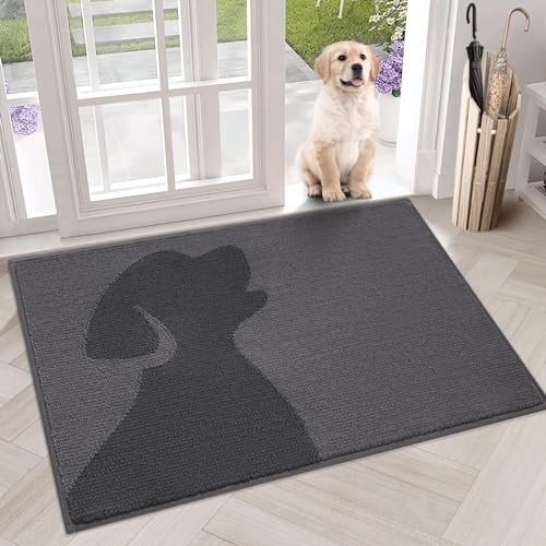 Non-Slip Indoor Door Mat for Entryway Front Door Rugs