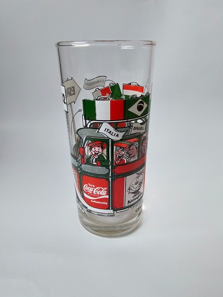 Vintage Espana Spain 82 McDonald's COCA-COLA World Cup Soccer Collectors Glass