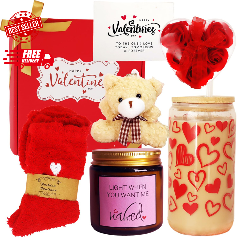 Valentines Day Gifts for Her,Valentine Gifts Basket for Her, Valentines Day Gift-image