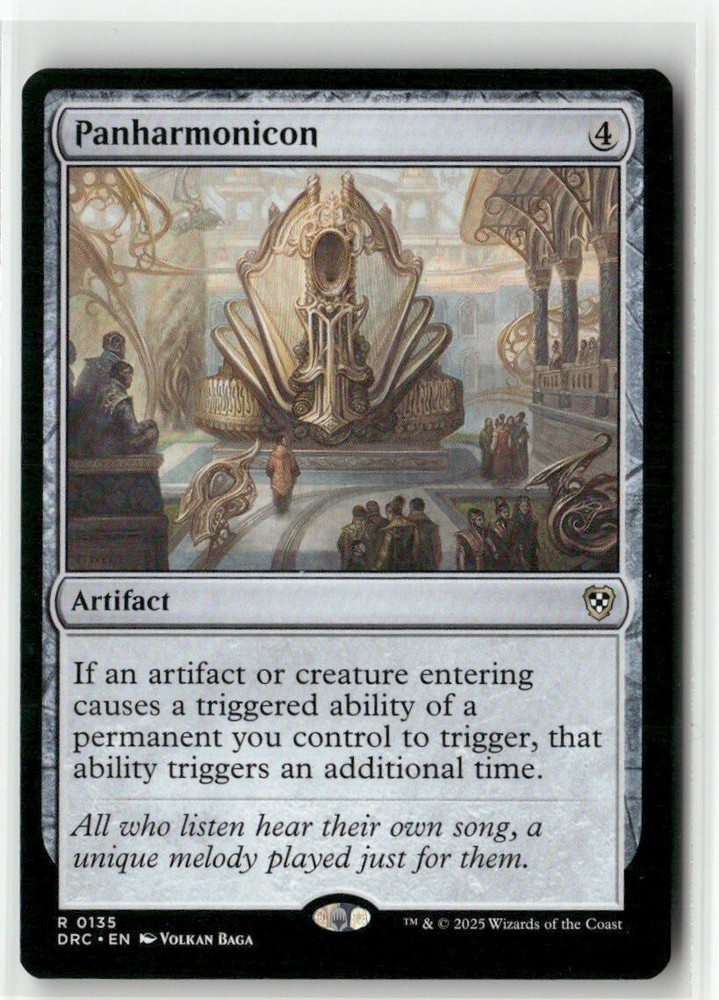 Panharmonicon 135 Non-Foil NM MTG Commander Aetherdrift Magic Card