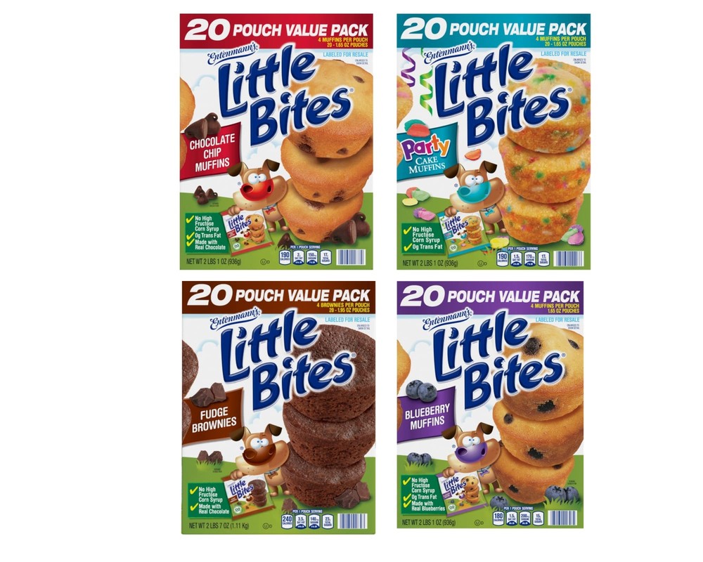 Little Bites Assorted (4 pack) Mini Muffins, 80 packs, 138 oz