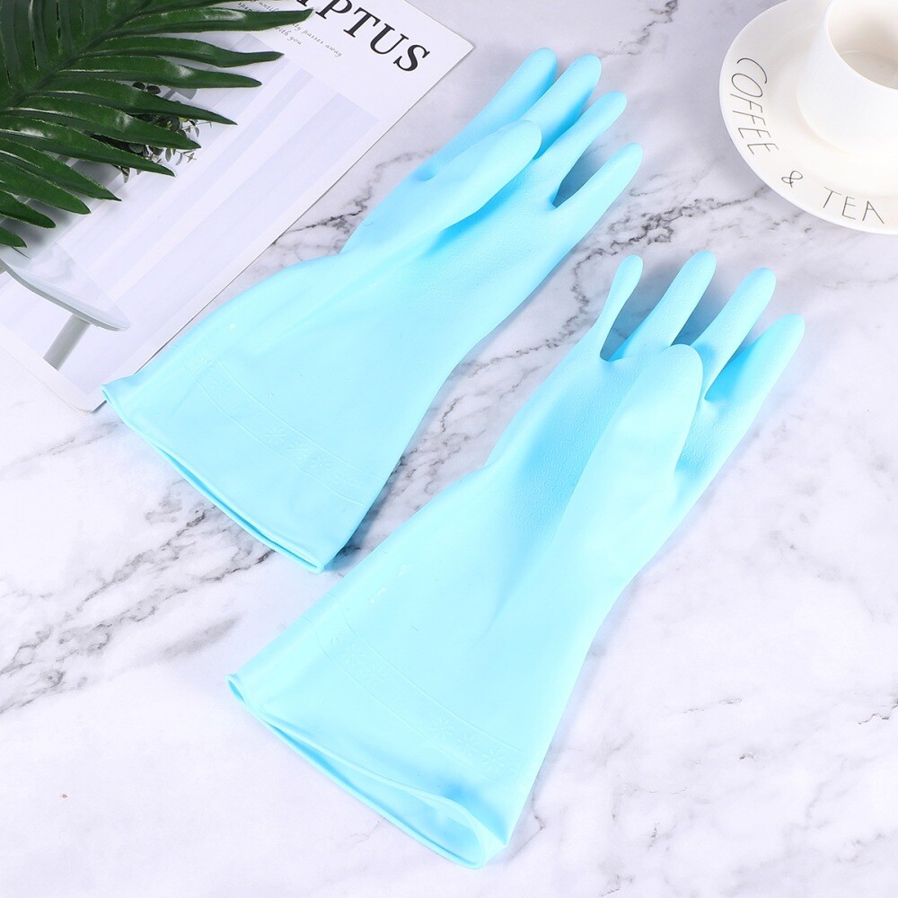 3 Pairs Laundry Gloves Reusable Housework Water Proof Mittens