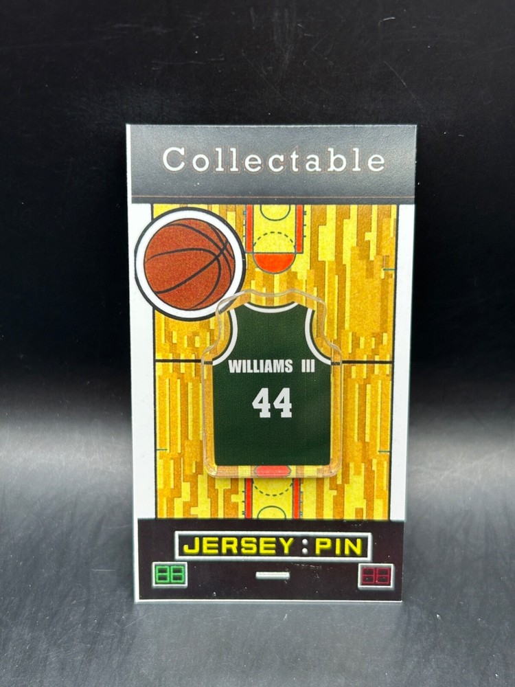 Boston Celtics Robert Williams III jersey lapel pin - Classic Cs Collectible  