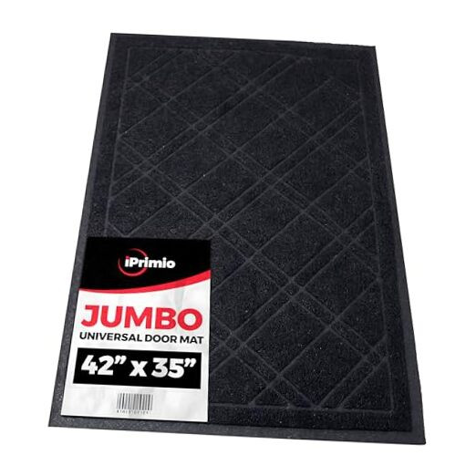 SlipToGrip Universal Door Mat - Black, XL